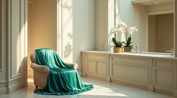 Découvrez le luxe d'un peignoire en soie pour femme