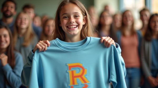 Sweat personnalisé pour promo d'école : l’indispensable pour marquer les esprits